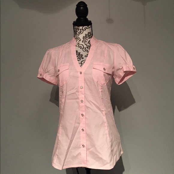 COPY - Express Essential Stretch Dress Shirt - Picture 1 of 2